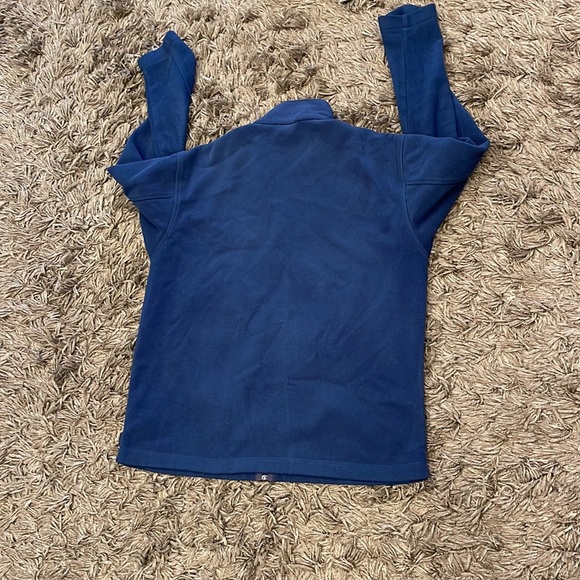 PATAGONIA SYNCHILLA BLUE FLEECE MOCK NECK ZIP FRONT LONG SLEEVE JACKET MEN'S L - Picture 6 of 9